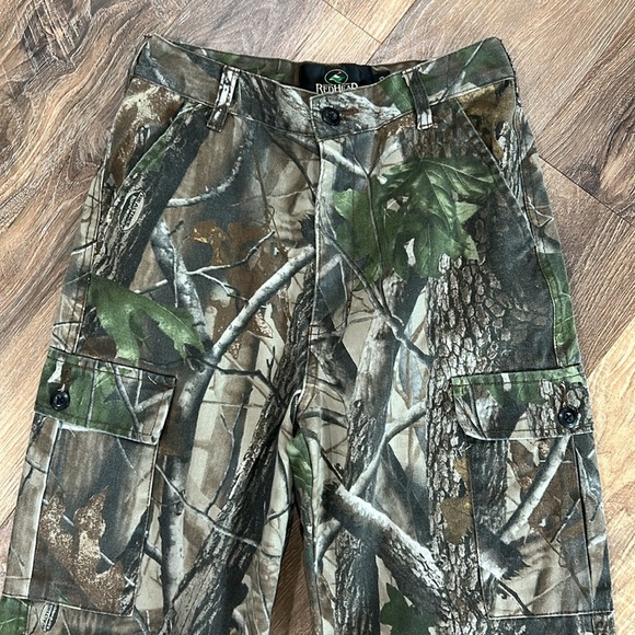 READHEAD BOYS “CAMO” PANTS SIZE LARGE CARGO STYLE REALTREE HARDWOODS - Picture 2 of 10